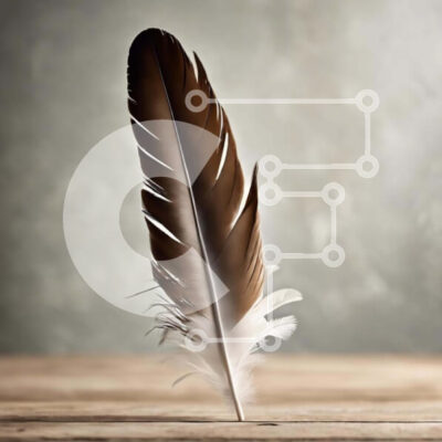 Intra Συλλεκτικό Ξύλινο Παζλ Plywood 4mm - Vintage καφέ πουπουλένιο πέλμα σε ξύλινο τραπέζι Σε Ξύλινο Κουτί - Διαστάσεις: 10x10 cm – 25 κομμάτια - Image 1