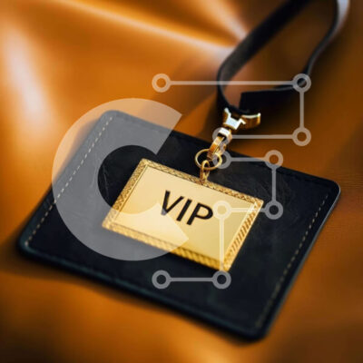 Intra Συλλεκτικό Ξύλινο Παζλ Plywood  4mm - Μαύρο Δερμάτινο VIP ID με χρυσή πλάκα Σε Ξύλινο Κουτί - Διαστάσεις: 10x10 cm – 25 κομμάτια - Image 1