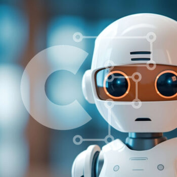 Intra Συλλεκτικό Ξύλινο Παζλ Plywood  4mm - Φουτουριστική εικόνα ρομπότ με λευκό σώμα και μαύρα μάτια Σε Ξύλινο Κουτί - Διαστάσεις Puzzle: 10x10 cm – 25 κομμάτια - Image 1