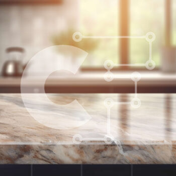 Intra Συλλεκτικό Ξύλινο Παζλ Plywood  4mm - Μαρμάρινος πάγκος κουζίνας με σκεύη Σε Ξύλινο Κουτί - Διαστάσεις Puzzle: 10x10 cm – 25 κομμάτια - Image 1