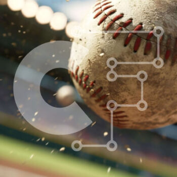 Intra Συλλεκτικό Ξύλινο Παζλ Plywood  4mm - Μπέιζμπολ στη μέση της πτήσης Σε Ξύλινο Κουτί - Διαστάσεις Puzzle: 10x10 cm – 25 κομμάτια - Image 1