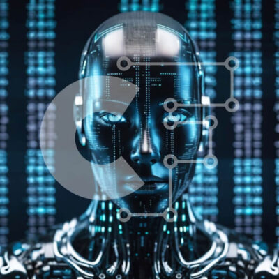 Intra Συλλεκτικό Ξύλινο Παζλ Plywood  4mm - Ρομποτικό ανθρωποειδές με ψηφιακούς αριθμούς και σύμβολα Σε Ξύλινο Κουτί - Διαστάσεις Puzzle: 10x10 cm – 25 κομμάτια - Image 1