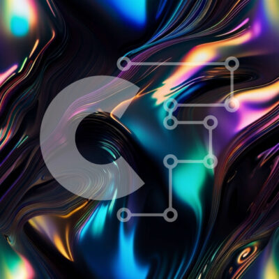 Intra Συλλεκτικό Ξύλινο Παζλ Plywood 4mm - Σαγηνευτικό Swirling Vortex Digital Artwork Σε Ξύλινο Κουτί - Διαστάσεις Puzzle: 10x10 cm – 25 κομμάτια - Image 1