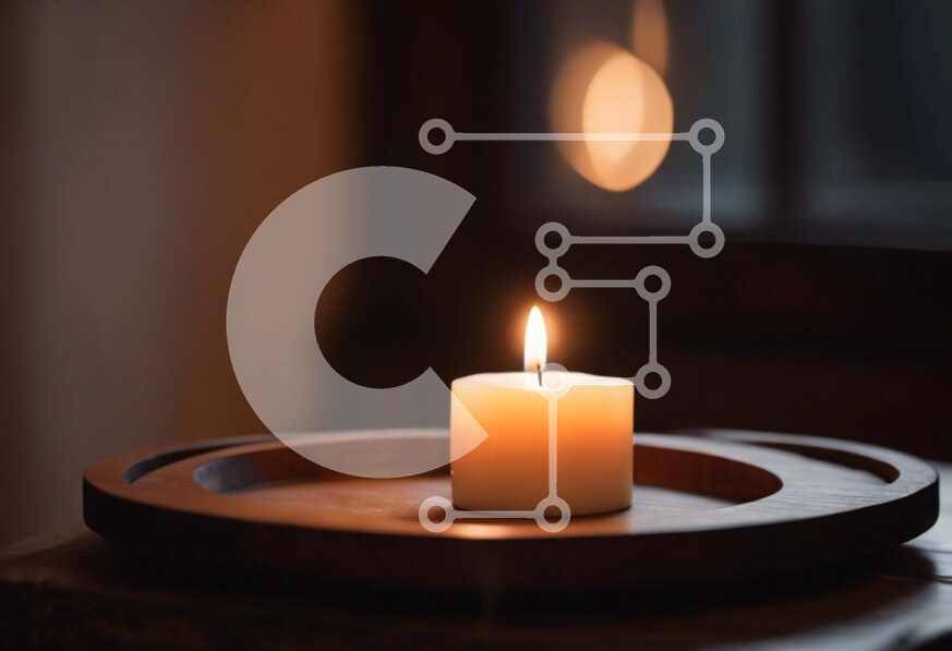 Intra Συλλεκτικό Ξύλινο Παζλ Plywood  4mm - Μονό κερί σε Ξύλινο Δίσκο Σε Ξύλινο Κουτί - Διαστάσεις Puzzle: 10x10 cm – 25 κομμάτια