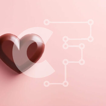 Intra Συλλεκτικό Ξύλινο Παζλ Plywood  4mm - Μπάρα σοκολάτας σε σχήμα καρδιάς σε ροζ φόντο Σε Ξύλινο Κουτί - Διαστάσεις Puzzle: 10x10 cm – 25 κομμάτια - Image 1