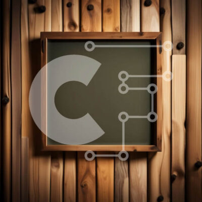 Intra Συλλεκτικό Ξύλινο Παζλ Plywood  4mm - Ξύλινος τοίχος με μαυροπίνακα σε εσωτερική διακόσμηση Σε Ξύλινο Κουτί - Διαστάσεις Puzzle: 10x10 cm – 25 κομμάτια - Image 1