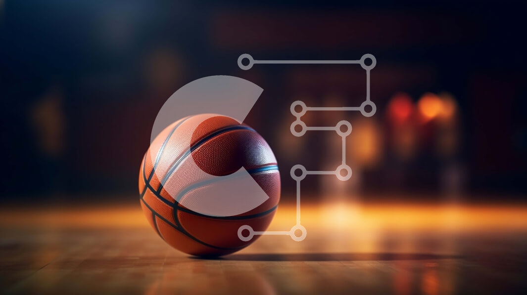 Intra Συλλεκτικό Ξύλινο Παζλ Plywood  4mm - Μπάσκετ στο ξύλινο γήπεδο Σε Ξύλινο Κουτί - Διαστάσεις Puzzle: 10x10 cm – 25 κομμάτια