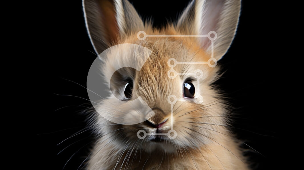 Intra Συλλεκτικό Ξύλινο Παζλ Plywood  4mm - Καφέ κουνέλι με μακριά αυτιά και αφράτη ουρά Σε Ξύλινο Κουτί - Διαστάσεις: 10x10 cm – 25 κομμάτια