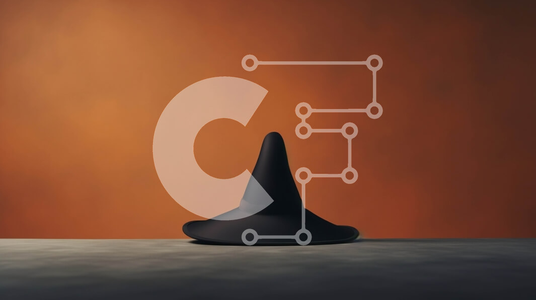 Intra Συλλεκτικό Ξύλινο Παζλ Plywood  4mm - Μαύρο καπέλο μάγισσας σε ένα τραπέζι Σε Ξύλινο Κουτί - Διαστάσεις Puzzle: 10x10 cm – 25 κομμάτια