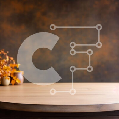 Intra Συλλεκτικό Ξύλινο Παζλ Plywood  4mm - Φθινοπωρινά φύλλα σε ξύλινο τραπέζι Σε Ξύλινο Κουτί - Διαστάσεις: 10x10 cm – 25 κομμάτια - Image 1