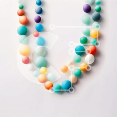 Intra Συλλεκτικό Ξύλινο Παζλ Plywood  4mm - Ζωντανή οθόνη μπαλονιών σε λευκό φόντο Σε Ξύλινο Κουτί - Διαστάσεις Puzzle: 10x10 cm – 25 κομμάτια - Image 1