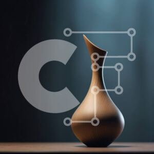 Intra Συλλεκτικό Ξύλινο Παζλ Plywood  4mm - Ξύλινο βάζο σε ξύλινο τραπέζι Σε Ξύλινο Κουτί - Διαστάσεις Puzzle: 10x10 cm – 25 κομμάτια