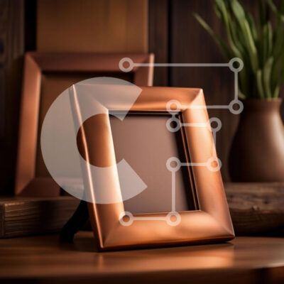 Intra Συλλεκτικό Ξύλινο Παζλ Plywood 4mm - Καφέ Ξύλινη Κορνίζα με Γυαλί μπροστά - Άδειο Σε Ξύλινο Κουτί - Διαστάσεις: 10x10 cm – 25 κομμάτια - Image 1