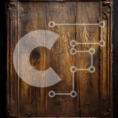 Intra Συλλεκτικό Ξύλινο Παζλ Plywood  4mm - Περίτεχνος και ξεπερασμένος ξύλινος σκελετός με περίπλοκα σκαλίσματα Σε Ξύλινο Κουτί - Διαστάσεις Puzzle: 10x10 cm – 25 κομμάτια - Image 1