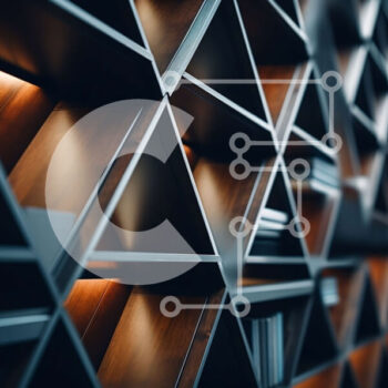 Intra Συλλεκτικό Ξύλινο Παζλ Plywood  4mm - Ράφι με πολλά βιβλία από ξύλο Σε Ξύλινο Κουτί - Διαστάσεις Puzzle: 10x10 cm – 25 κομμάτια - Image 1