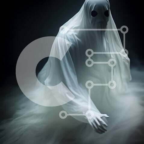 Intra Συλλεκτικό Ξύλινο Παζλ Plywood 4mm - Ghostly Figure Running Through the Fog Σε Ξύλινο Κουτί - Διαστάσεις Puzzle: 10x10 cm – 25 κομμάτια - Image 1