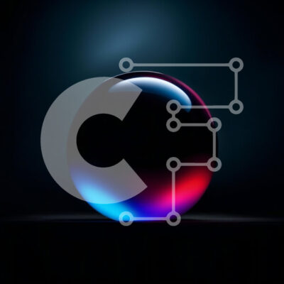 Intra Συλλεκτικό Ξύλινο Παζλ Plywood 4mm - Δονούμενη εικόνα της πολύχρωμης λαμπερής μπάλας σε μια σκοτεινή επιφάνεια Σε Ξύλινο Κουτί - Διαστάσεις Puzzle: 10x10 cm – 25 κομμάτια - Image 1