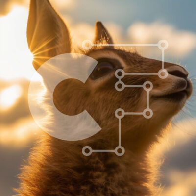 Intra Συλλεκτικό Ξύλινο Παζλ Plywood  4mm - Αξιολάτρευτη εικόνα ενός μωρού ελαφιού με μεγάλα καστανά μάτια Σε Ξύλινο Κουτί - Διαστάσεις: 10x10 cm – 25 κομμάτια - Image 1