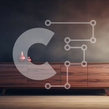 Intra Συλλεκτικό Ξύλινο Παζλ Plywood  4mm - Μοντέρνος ξύλινος μπουφές με σκούρο φινίρισμα Σε Ξύλινο Κουτί - Διαστάσεις Puzzle: 10x10 cm – 25 κομμάτια - Image 1