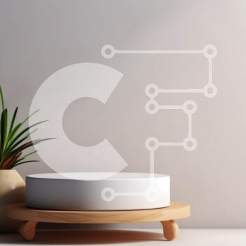 Intra Συλλεκτικό Ξύλινο Παζλ Plywood  4mm - Λευκό κεραμικό βάζο με φυτό σε γλάστρα σε ξύλινο σταντ Σε Ξύλινο Κουτί - Διαστάσεις Puzzle: 10x10 cm – 25 κομμάτια - Image 1