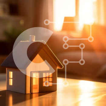 Intra Συλλεκτικό Ξύλινο Παζλ Plywood  4mm - Όμορφη εικόνα ενός μικρού ξύλινου σπιτιού με ένα εκπληκτικό ηλιοβασίλεμα στο φόντο Σε Ξύλινο Κουτί - Διαστάσεις Puzzle: 10x10 cm – 25 κομμάτια - Image 1