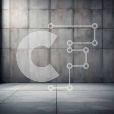 Intra Συλλεκτικό Ξύλινο Παζλ Plywood  4mm - Τοίχος από σκυρόδεμα με μοντέρνο σχέδιο Σε Ξύλινο Κουτί - Διαστάσεις Puzzle: 10x10 cm – 25 κομμάτια - Image 1