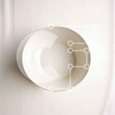 Intra Συλλεκτικό Ξύλινο Παζλ Plywood 4mm - Μινιμαλιστικό λευκό κεραμικό μπολ σε τραπέζι από φυσικό ξύλο Σε Ξύλινο Κουτί - Διαστάσεις Puzzle: 10x10 cm – 25 κομμάτια - Image 1