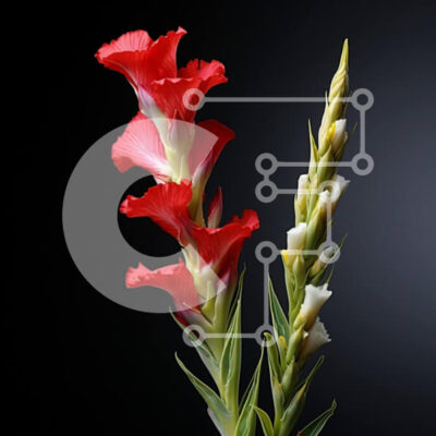 Intra Συλλεκτικό Ξύλινο Παζλ Plywood 4mm - Όμορφη κινηματογράφηση σε πρώτο πλάνο ενός ανθισμένου λουλουδιού με ζωηρά χρώματα Σε Ξύλινο Κουτί - Διαστάσεις: 10x10 cm – 25 κομμάτια - Image 1