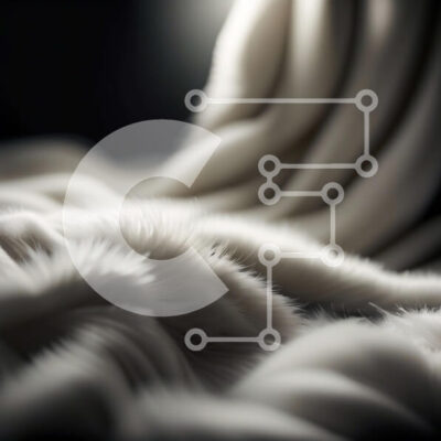 Intra Συλλεκτικό Ξύλινο Παζλ Plywood  4mm - Άνετη και πολυτελής λευκή γούνινη κουβέρτα σε δωμάτιο με χαμηλό φωτισμό Σε Ξύλινο Κουτί - Διαστάσεις Puzzle: 10x10 cm – 25 κομμάτια - Image 1