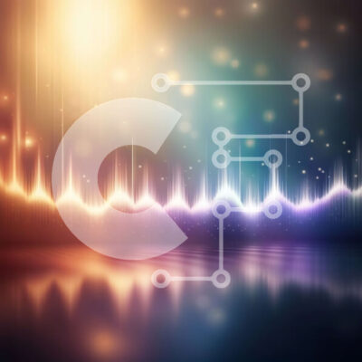 Intra Συλλεκτικό Ξύλινο Παζλ Plywood  4mm - Ζωντανό αφηρημένο φόντο με μωβ, ροζ και μπλε χρώματα Σε Ξύλινο Κουτί - Διαστάσεις Puzzle: 10x10 cm – 25 κομμάτια - Image 1