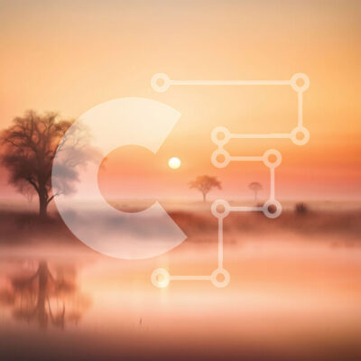 Intra Συλλεκτικό Ξύλινο Παζλ Plywood 4mm - Εκπληκτική σκηνή ηλιοβασιλέματος με σιλουέτα δέντρου και ανακλαστικό νερό Σε Ξύλινο Κουτί - Διαστάσεις: 10x10 cm – 25 κομμάτια - Image 1