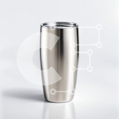 Intra Συλλεκτικό Ξύλινο Παζλ Plywood  4mm - Κομψό ποτήρι από ανοξείδωτο ατσάλι με μοντέρνο σχεδιασμό Σε Ξύλινο Κουτί - Διαστάσεις: 10x10 cm – 25 κομμάτια - Image 1