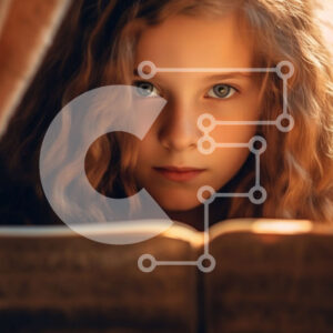 Intra Συλλεκτικό Ξύλινο Παζλ Plywood  4mm - Άνετη εικόνα ενός κοριτσιού που διαβάζει στην κρεβατοκάμαρά της Σε Ξύλινο Κουτί - Διαστάσεις Puzzle: 10x10 cm – 25 κομμάτια