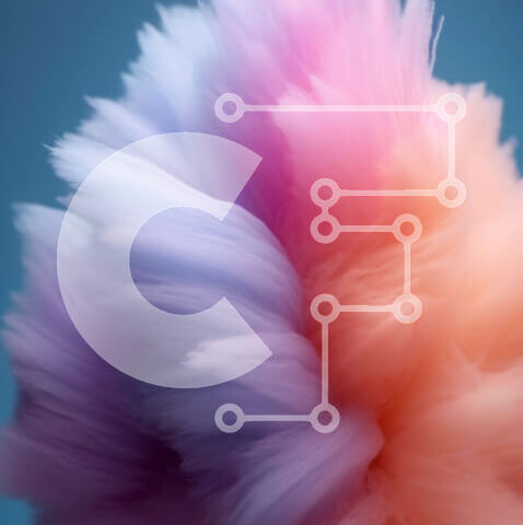 Intra Συλλεκτικό Ξύλινο Παζλ Plywood  4mm - Όμορφη εικόνα του πολύχρωμου χνουδωτού σύννεφου στον μπλε ουρανό Σε Ξύλινο Κουτί - Διαστάσεις: 10x10 cm – 25 κομμάτια - Image 1