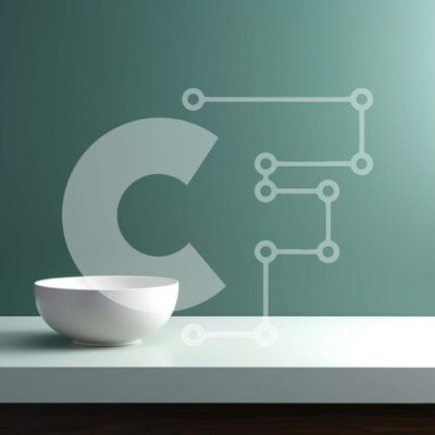 Intra Συλλεκτικό Ξύλινο Παζλ Plywood 4mm - Λευκό μπολ σε ξύλινο τραπέζι μπροστά από τον πράσινο τοίχο Σε Ξύλινο Κουτί - Διαστάσεις Puzzle: 10x10 cm – 25 κομμάτια - Image 1