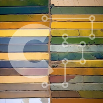 Intra Συλλεκτικό Ξύλινο Παζλ Plywood  4mm - Πολύχρωμο πάπλωμα με γεωμετρικό σχέδιο Σε Ξύλινο Κουτί - Διαστάσεις Puzzle: 10x10 cm – 25 κομμάτια - Image 1