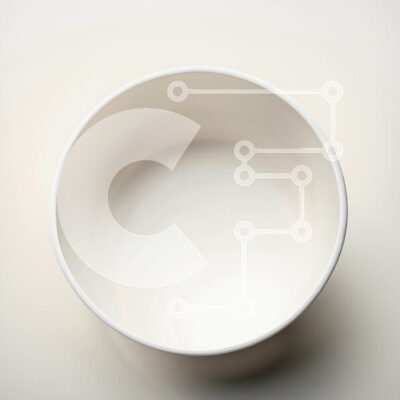 Intra Συλλεκτικό Ξύλινο Παζλ Plywood  4mm - Μινιμαλιστική εικόνα ενός Κυπέλλου Λευκής Βίβλου σε ανοιχτό γκρι φόντο Σε Ξύλινο Κουτί - Διαστάσεις: 10x10 cm – 25 κομμάτια - Image 1