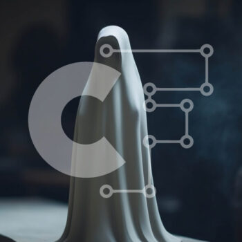 Intra Συλλεκτικό Ξύλινο Παζλ Plywood  4mm - Γλυπτό σαν φάντασμα σε ένα άδειο τραπέζι Σε Ξύλινο Κουτί - Διαστάσεις Puzzle: 10x10 cm – 25 κομμάτια - Image 1