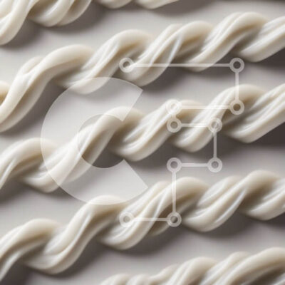 Intra Συλλεκτικό Ξύλινο Παζλ Plywood  4mm - Εκπληκτική κινηματογράφηση σε πρώτο πλάνο της σπειροειδούς σκάλας σε λευκό μάρμαρο Σε Ξύλινο Κουτί - Διαστάσεις Puzzle: 10x10 cm – 25 κομμάτια - Image 1