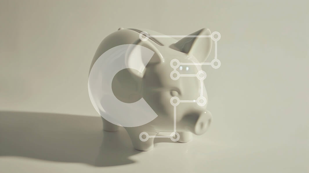 Intra Συλλεκτικό Ξύλινο Παζλ Plywood  4mm - Κουτί χρημάτων σε σχήμα λευκού χοίρου στο τραπέζι Σε Ξύλινο Κουτί - Διαστάσεις: 10x10 cm – 25 κομμάτια