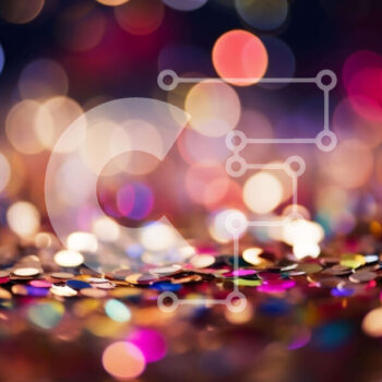 Intra Συλλεκτικό Ξύλινο Παζλ Plywood  4mm - Πολύχρωμο φόντο κομφετί για εκδηλώσεις και πάρτι Σε Ξύλινο Κουτί - Διαστάσεις Puzzle: 10x10 cm – 25 κομμάτια - Image 1