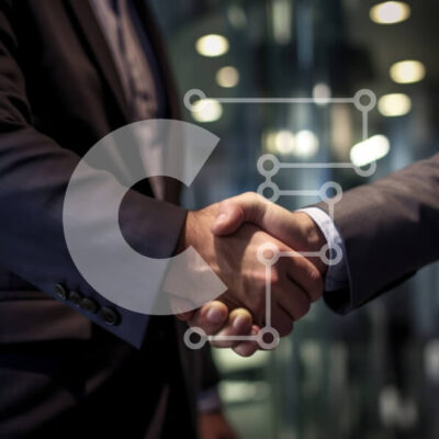 Intra Συλλεκτικό Ξύλινο Παζλ Plywood  4mm - Επαγγελματική εικόνα χειραψίας επιχειρηματιών σε αίθουσα συνεδριάσεων Σε Ξύλινο Κουτί - Διαστάσεις Puzzle: 10x10 cm – 25 κομμάτια - Image 1