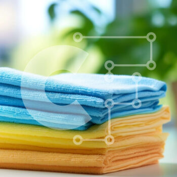 Intra Συλλεκτικό Ξύλινο Παζλ Plywood  4mm - Πολύχρωμες υφασμάτινες πετσέτες Σε Ξύλινο Κουτί - Διαστάσεις Puzzle: 10x10 cm – 25 κομμάτια - Image 1