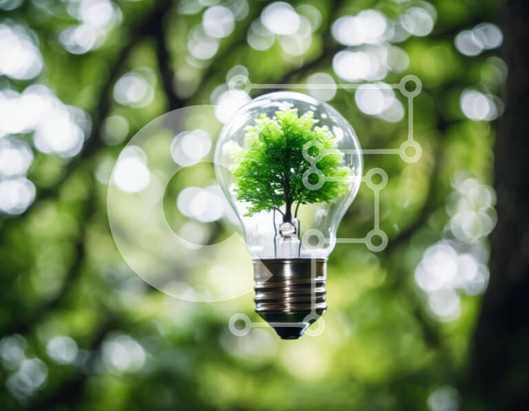 Intra Συλλεκτικό Ξύλινο Παζλ Plywood  4mm - Οικολογικός λαμπτήρας με δέντρο μέσα Σε Ξύλινο Κουτί - Διαστάσεις Puzzle: 10x10 cm – 25 κομμάτια