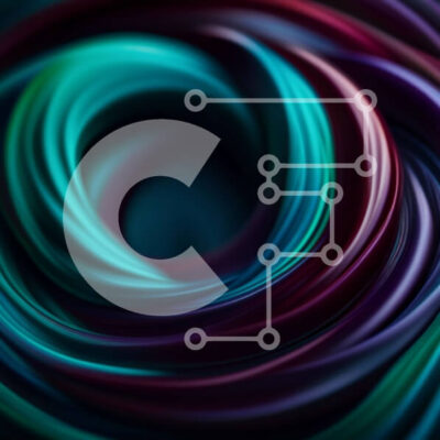 Intra Συλλεκτικό Ξύλινο Παζλ Plywood 4mm - Δυναμική και οπτικά εντυπωσιακή πολύχρωμη σπειροειδής αφηρημένη εικόνα Σε Ξύλινο Κουτί - Διαστάσεις Puzzle: 10x10 cm – 25 κομμάτια - Image 1