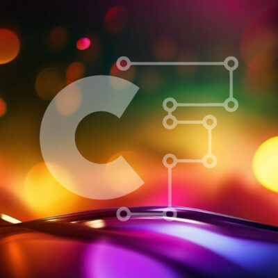 Intra Συλλεκτικό Ξύλινο Παζλ Plywood 4mm - Ζωηρό και πολύχρωμο αφηρημένο φόντο με θολά φώτα Σε Ξύλινο Κουτί - Διαστάσεις Puzzle: 10x10 cm – 25 κομμάτια - Image 1