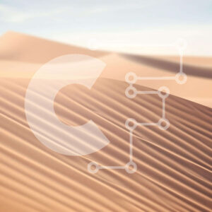 Intra Συλλεκτικό Ξύλινο Παζλ Plywood  4mm - Τοπίο της ερήμου με τους αμμόλοφους και το αεροπλάνο Σε Ξύλινο Κουτί - Διαστάσεις: 10x10 cm – 25 κομμάτια