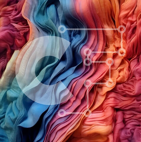 Intra Συλλεκτικό Ξύλινο Παζλ Plywood  4mm - Ζωντανή αφηρημένη ζωγραφική με στροβιλιζόμενα χρώματα Σε Ξύλινο Κουτί - Διαστάσεις Puzzle: 10x10 cm – 25 κομμάτια - Image 1