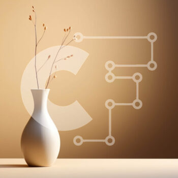 Intra Συλλεκτικό Ξύλινο Παζλ Plywood  4mm - Άδειο λευκό βάζο σε ένα ξύλινο τραπέζι Σε Ξύλινο Κουτί - Διαστάσεις: 10x10 cm – 25 κομμάτια - Image 1