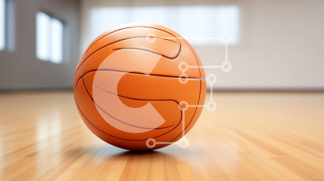 Intra Συλλεκτικό Ξύλινο Παζλ Plywood  4mm - Μπάσκετ στο ξύλινο πάτωμα Σε Ξύλινο Κουτί - Διαστάσεις Puzzle: 10x10 cm – 25 κομμάτια